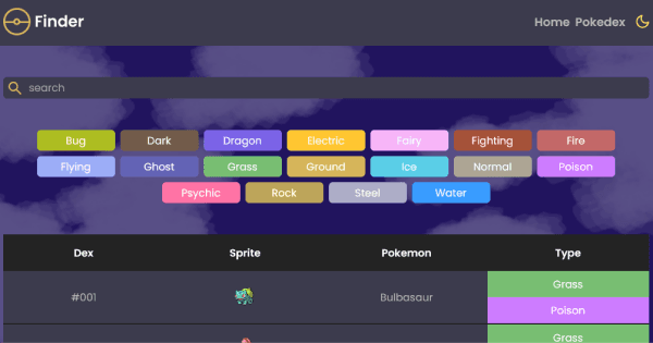 Poke Finder